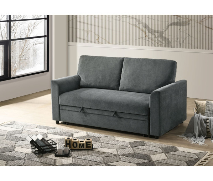 Harper Sofa Sleeper Dark Grey Fabric Harper Sofa Sleeper Dark Grey Fabric